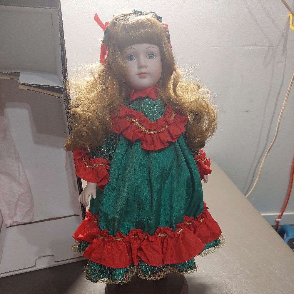 Camelot holiday doll